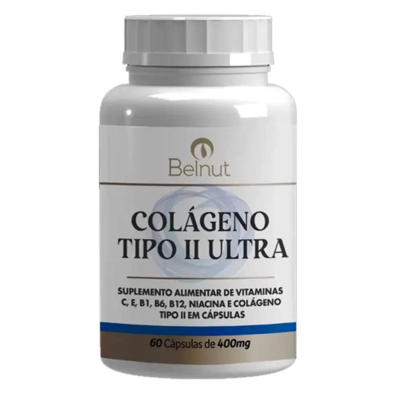 Colágeno Tipo II Ultra (400mg) 60 Cápsula...