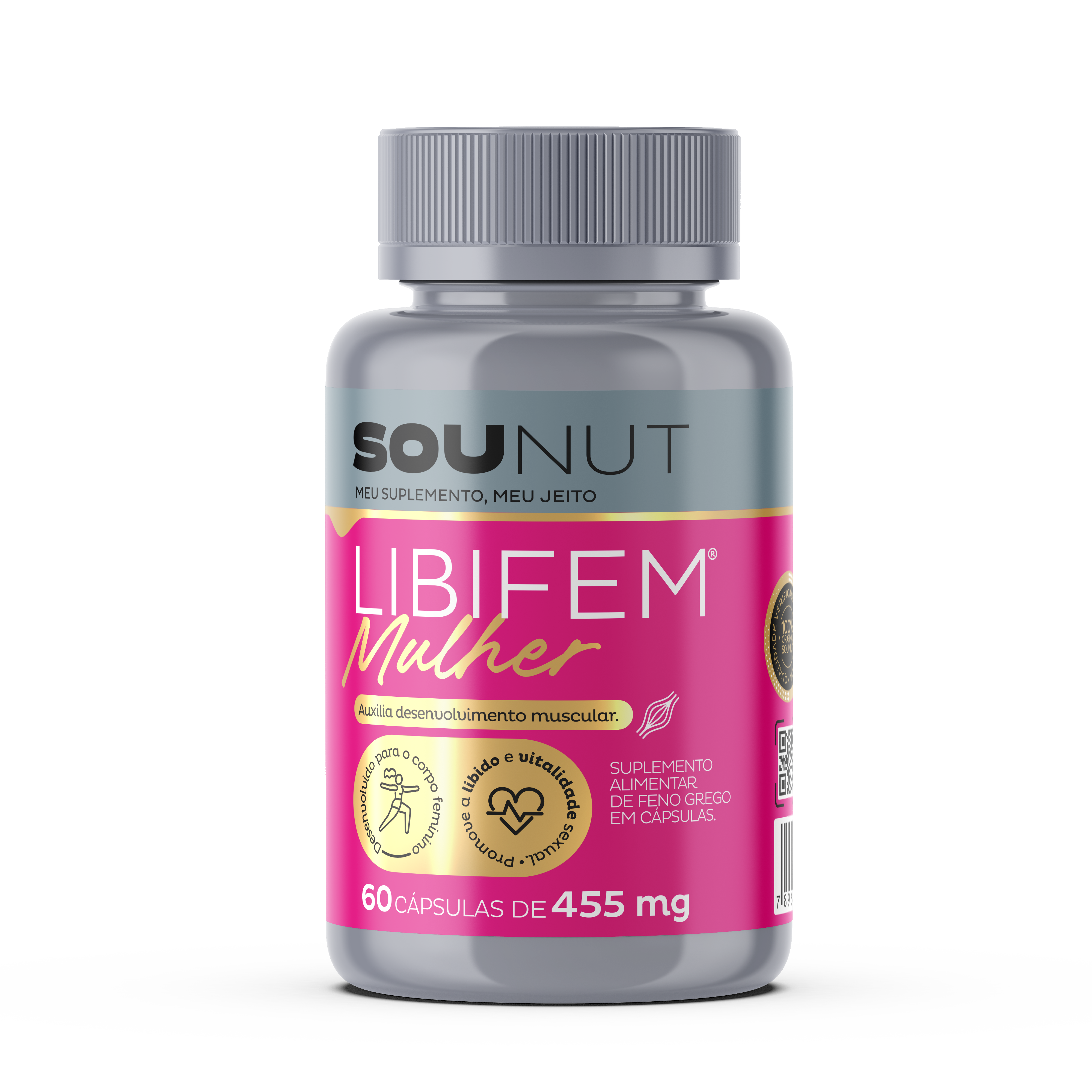 Suplemento alimentar de Feno Grego Em cá ...